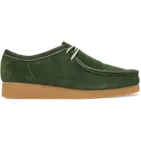Clarks WallabeeEVO Heren Veterschoenen - Groen - Suede