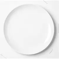 Wilmax Porseleinen Dessertbord Rond 20 cm - Elegant & Duurzaam