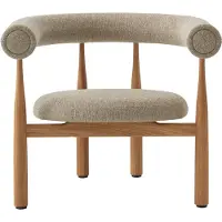 New Works Bukowski Loungestoel Oak