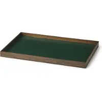 Gejst Frame Tray Medium Smoked Oak/ - Dienbladen Mdf Green - 00226