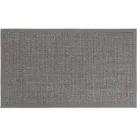Dixie Sisal deurmat grijs 70x120 cm