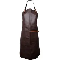 Ørskov Gourmet leren schort Chocolate