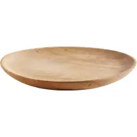 Muubs teak bord 26 cm Natuur