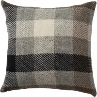 Klippan Yllefabrik Gotland kussenhoes 45x45 cm Multi-grijs