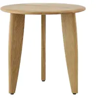 1898 Lyckeby salontafel Ø45x44 cm Natuur gelakt eiken
