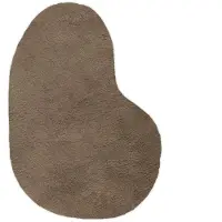 Ferm Living Forma Wollen Vloerkleed Large | Ash Brown