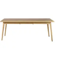 NJRD VIOR eettafel 90x200 cm Gelakt eiken
