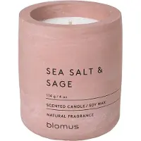 Blomus Geurkaars Fraga Sea Salt & Sage Withered Rose 24 uur (6,5 x 8,0 cm)