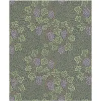 Ekelund Linneväveri Vine plaid 140x170 cm Groen