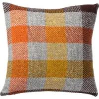 Klippan Yllefabrik Gotland kussenhoes 45x45 cm Multi-geel