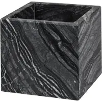 Mette Ditmer Marble cube 8,5x8,5 cm Black-grey