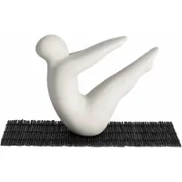 Design House Stockholm Yoga Beeldhouwwerk No 2 Lichtgrijs - Decoratieve accessoires Klei Light Grey - 3030-1100