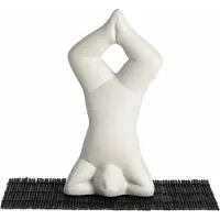 Design House Stockholm Yoga Beeldhouwwerk No 3 Lichtgrijs - Decoratieve accessoires Klei Light Grey - 3031-1100