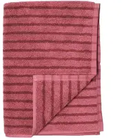 Scandi Living Drift badhanddoek 70x140 cm Roze-rood