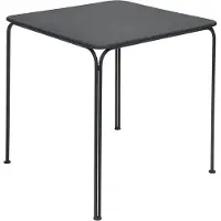 Grythyttan Stålmöbler Table Libelle tafel 70x70 cm Grafietgrijs