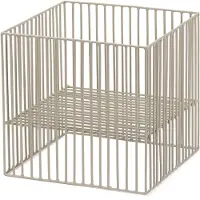 Serax Turn mand vierkant 22x22 cm Grey