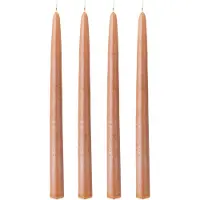 Bloomingville Shimmer kaarsen 4-pack Bruin