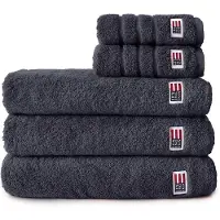 Lexington Icons Original badhanddoek 100x150 cm Charcoal