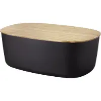 Rig-Tig BOX-IT brooddoos 22,5x34,5 cm zwart