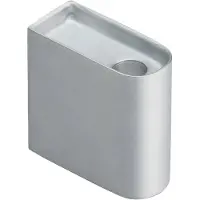 Northern Monolith kaarsenhouder low Aluminium