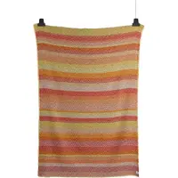 Røros Tweed Fri Wollen Deken 150x200 Cm Summer Red - Plaids & dekens Lamswol Green - 3454