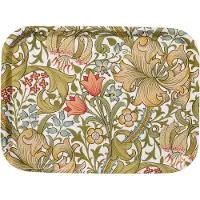 Klippan Yllefabrik Golden Lily klein dienblad 20x27 cm Multi