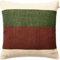 Chhatwal & Jonsson Kumar kussenhoes 50x50 cm Cactus Green-Terracotta