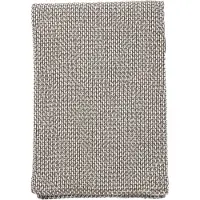 Klippan Yllefabrik Basket katoenen deken 130x180 cm Grijs
