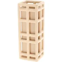 Villa Collection Lyng vaas 11x11x30 cm Zand