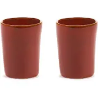 Serax La Mère espressokop 7 cl 2-pack Venetian red
