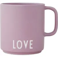 Design Letters lievelingsbeker met oor 25 cl Love-lavender