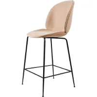 Gubi Beetle Fully Upholstered barkruk laag Sunday 034-black