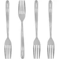 Nicolas Vahé taartvork 4-pack Antiek zilverkleurige afwerking