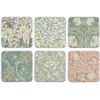 Spode William Morris glasonderzetter 6-pack Mix & Match