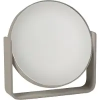 Zone Denmark Ume tafelspiegel met 5x vergroting 19x19,5 cm Taupe