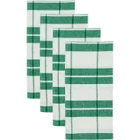 Nicolas Vahé Chef katoenen servet 4-pack Groen