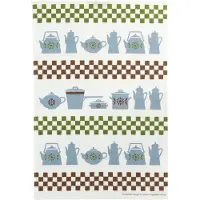 Almedahls Grytskåpet theedoek 47x70 cm Multi-blauw-groen