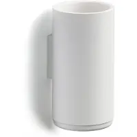 Zone Denmark RIM tandenborstelbeker met wandhouder 13,6 cm White