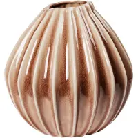 Broste Copenhagen Wide vaas XL 40 cm Fawn