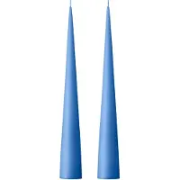Ester & Erik kegelkaars 37 cm 2-pack mat Moon blue 37