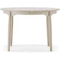 Stolab Carl eettafel deelbaar Ø115 cm Eikenhout lichte matte lak