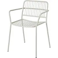 Broste Copenhagen Eden stoel met armleuningen Beige grey