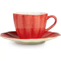 Mateus Oyster kop met schotel 25 cl Rood