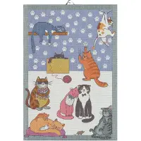 Ekelund Cats fun keukenhanddoek 35x50 cm