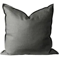 Scandi Living Calm kussenhoes linnen 50x50 cm Charcoal