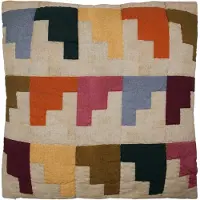 House Doctor Block kussensloop 50x50 cm Multi