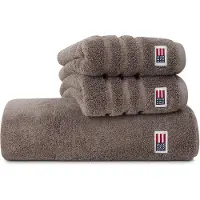 Lexington Icons Original badhanddoek 70x130 cm Shadow gray