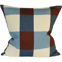 Fine Little Day Fält kussensloop 48x48 cm Plum