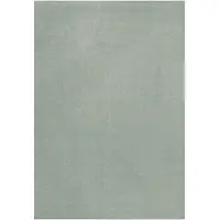 Layered Classic solid wollen vloerkleed 250x350 cm Sage, 250x350 cm