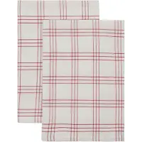 Nicolas Vahé Chef keukendoek 50x70 cm Rood-wit